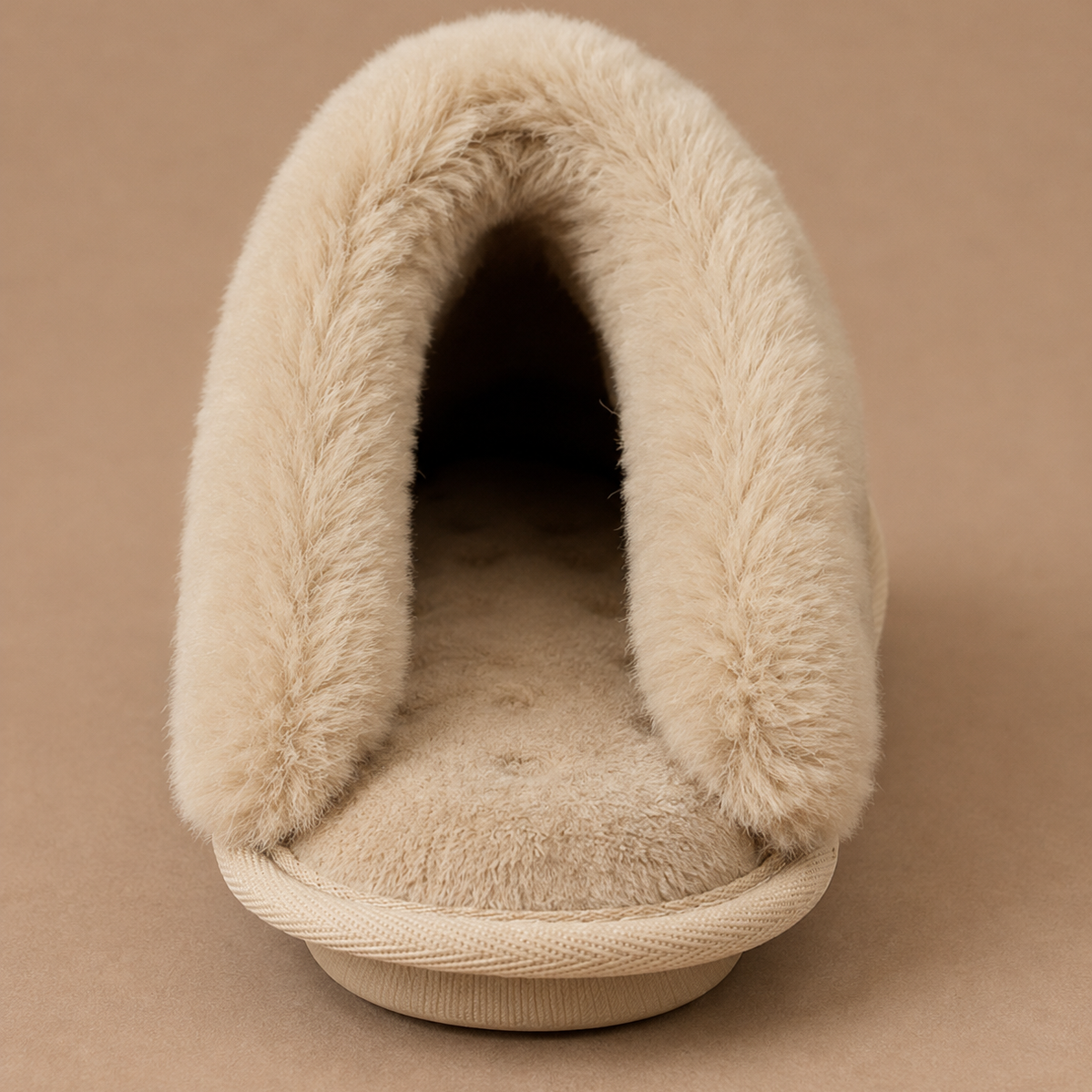 Women's Suede Fur Lined Mules