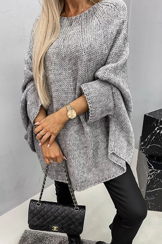 Women's Oversized Cable Knit Sweater
