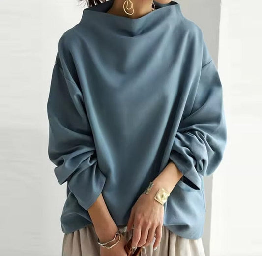Women's Oversized High Neck Sweater