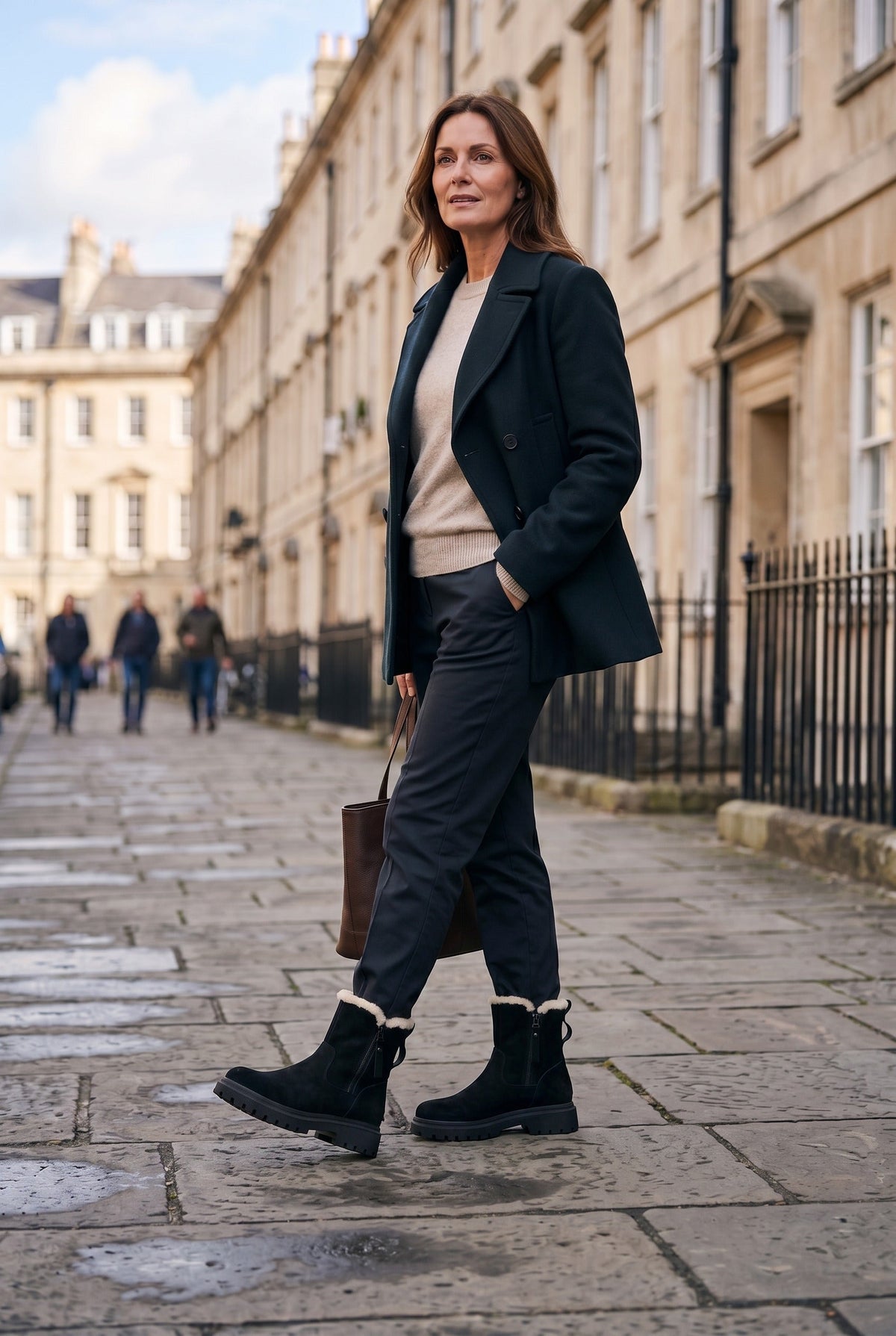 Women's Chunky Sole Ankle Boots