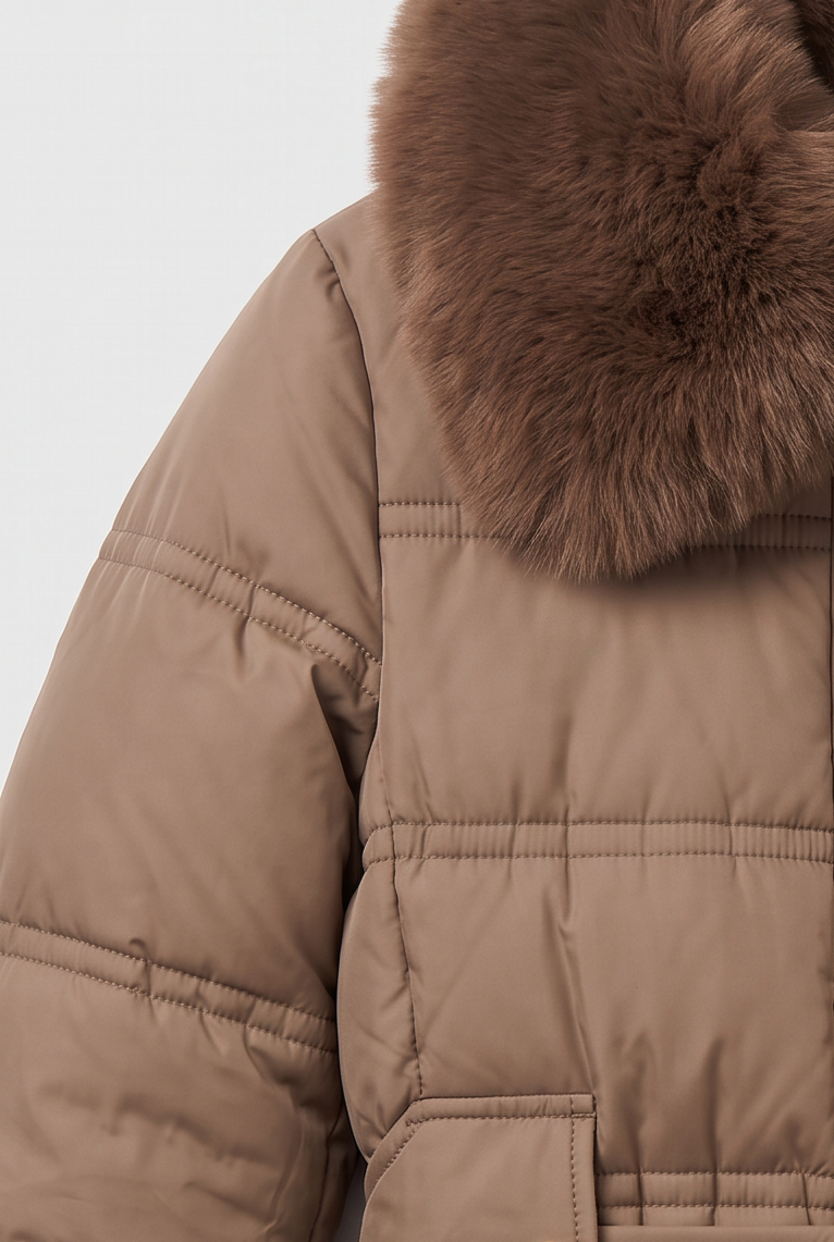 Women's Hooded Puffer Jacket