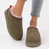 Women's Fur Lined Winter Slippers