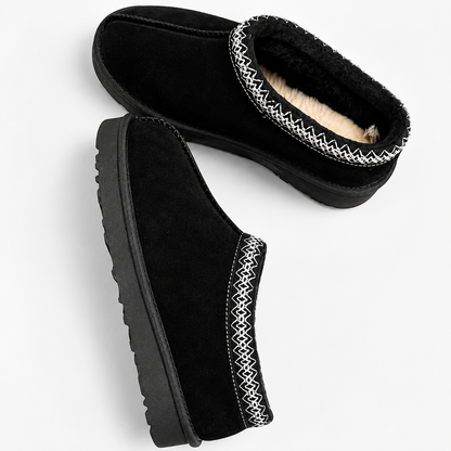 Women's Fur Lined Winter Slippers