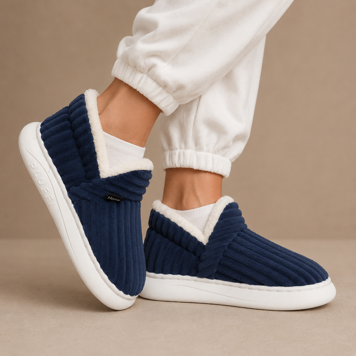 Women's Fleece Lined Winter Slippers