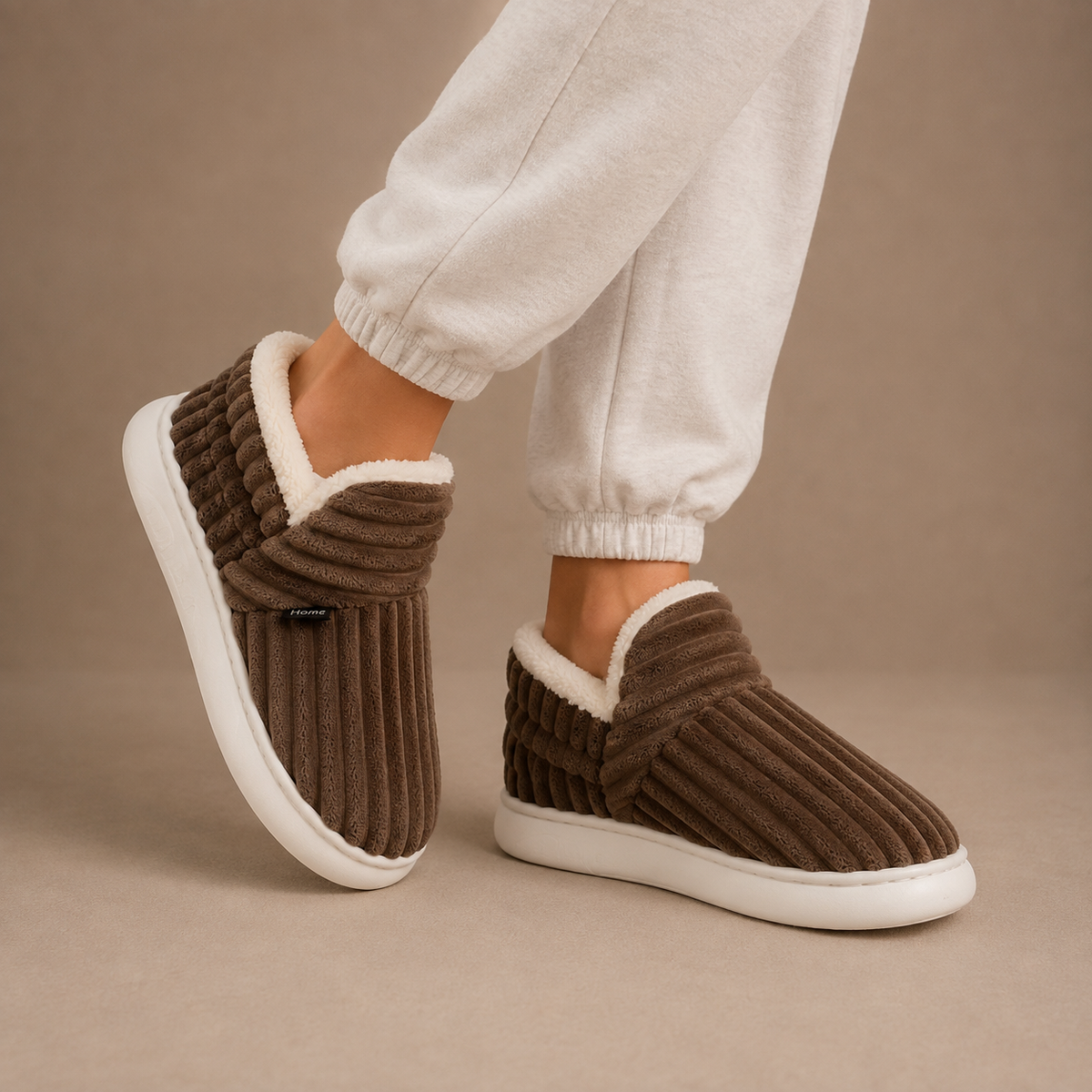 Women's Fleece Lined Winter Slippers
