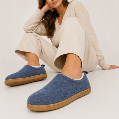 Unisex Fleece Lined Supportive Slippers