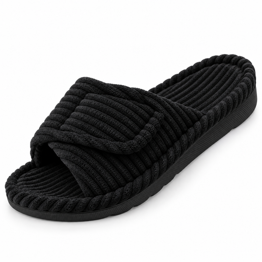 Women's Corduroy Supportive House Slippers