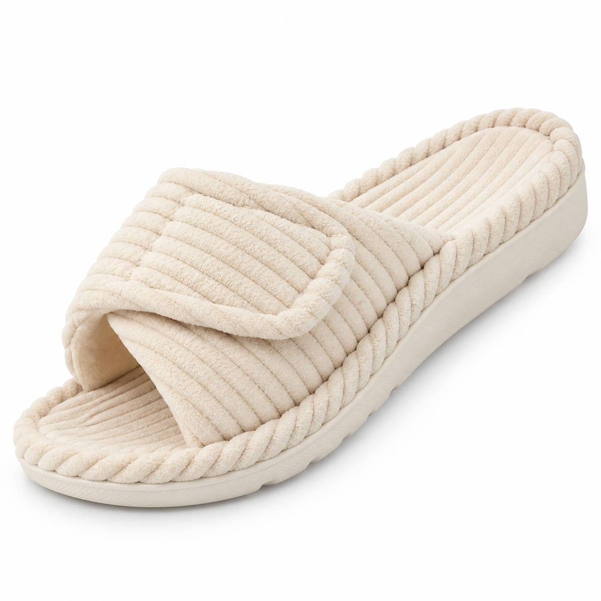 Women's Corduroy Supportive House Slippers