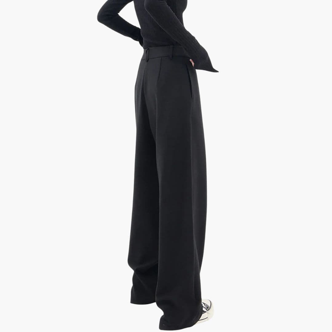 Women's Asymmetric Wide Leg Trousers