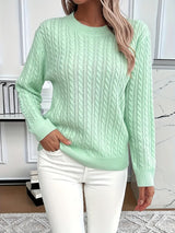 Women's Chunky Cable Knit Sweater