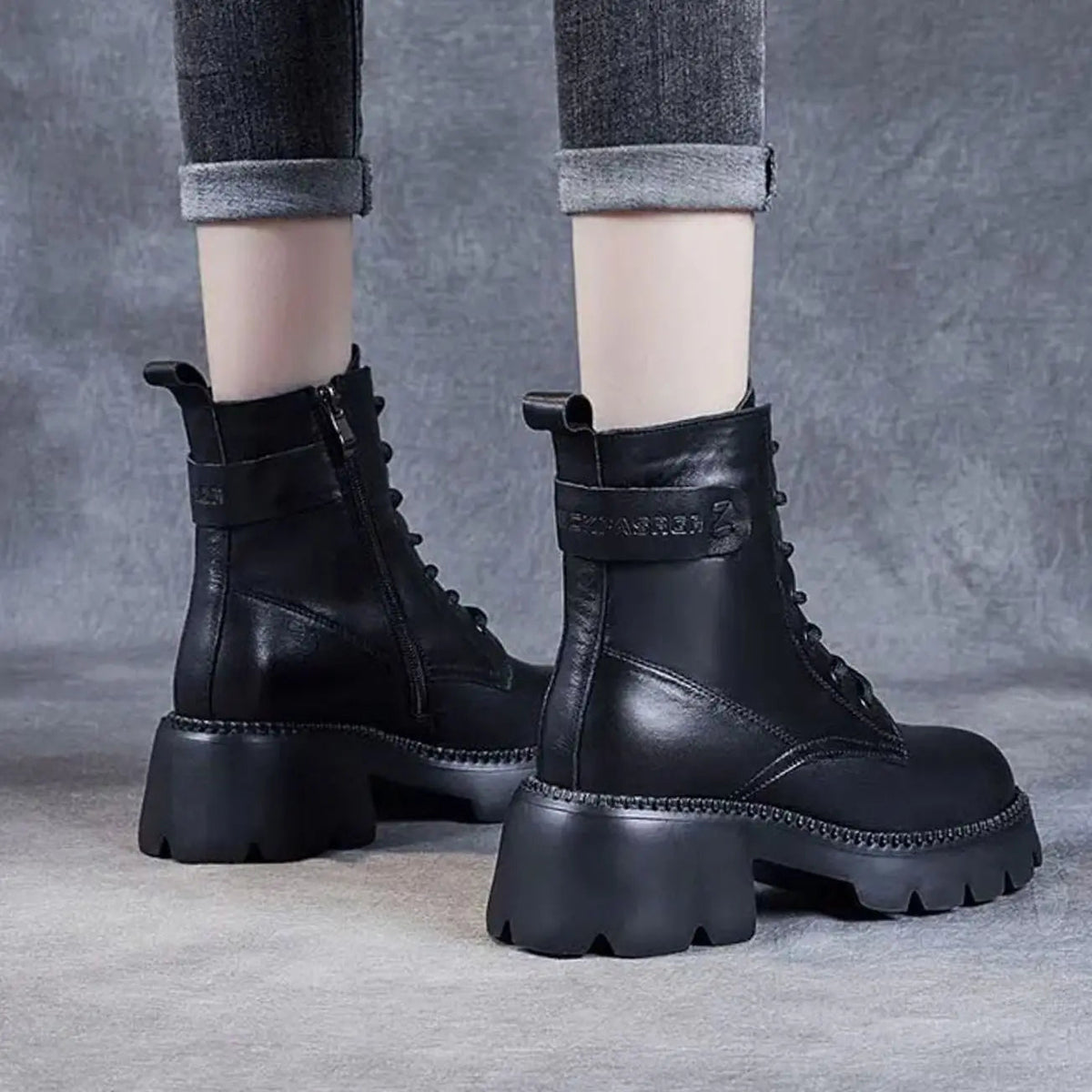 Women's Chunky Platform Ankle Boots