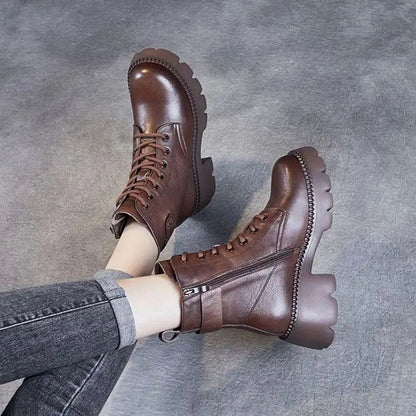 Women's Chunky Platform Ankle Boots