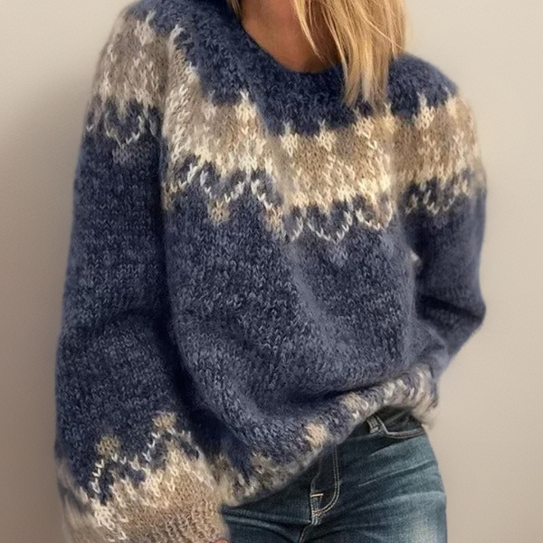 Women's Knit Fair Isle Sweater