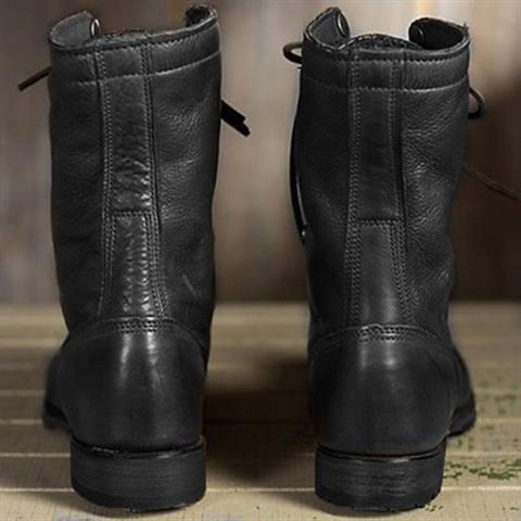 Women's Leather Lace Up Boots