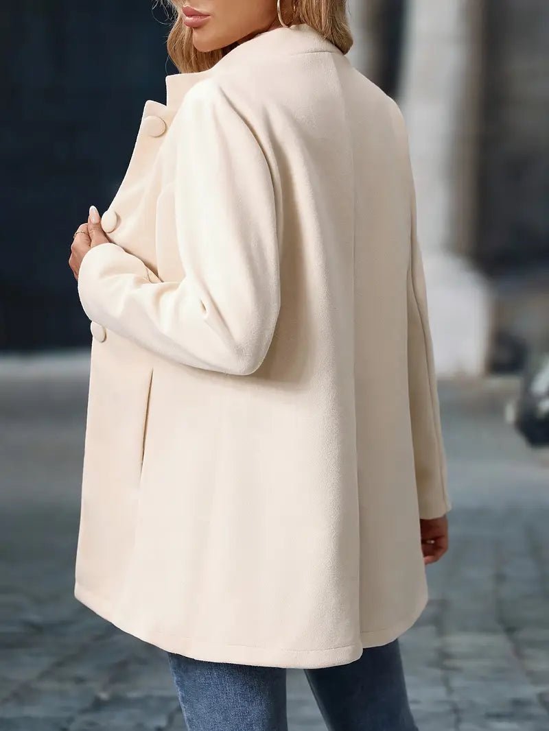 Women's Elegant Stand Collar Coat