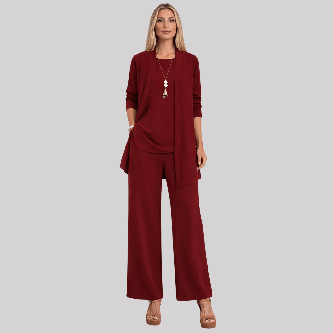 Women's Elegant Three Piece Suit
