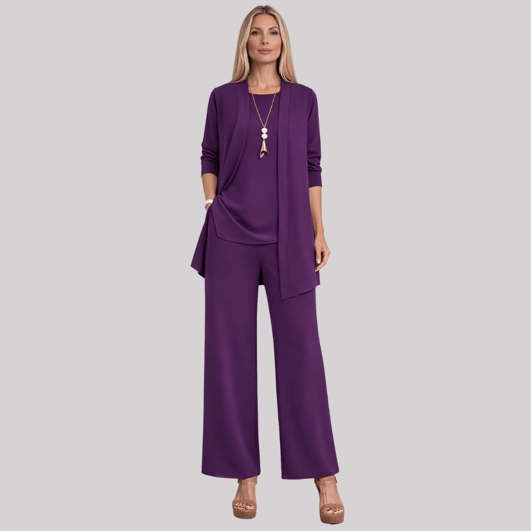 Women's Elegant Three Piece Suit