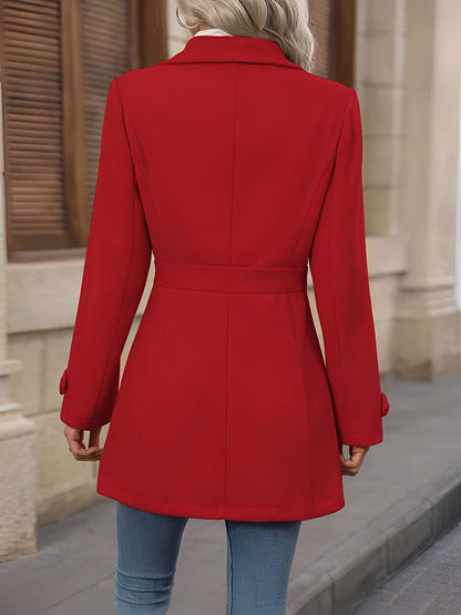 Women's Fitted Double Breasted Trench