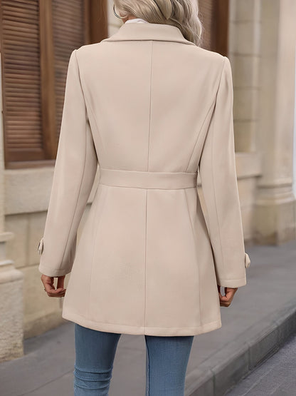 Women's Fitted Double Breasted Trench