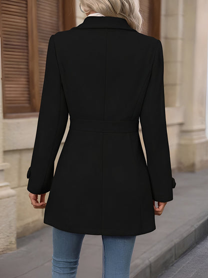 Women's Fitted Double Breasted Trench