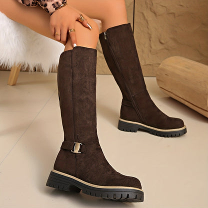 Women's Flat Knee High Boots