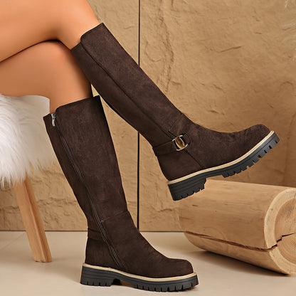 Women's Flat Knee High Boots