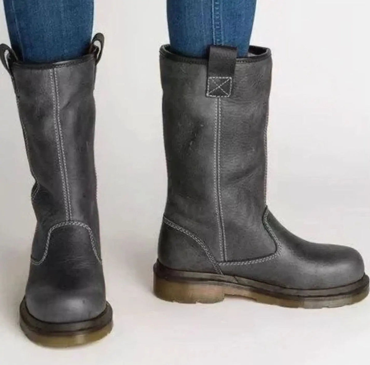 Women's Fleece Lined Leather Boots