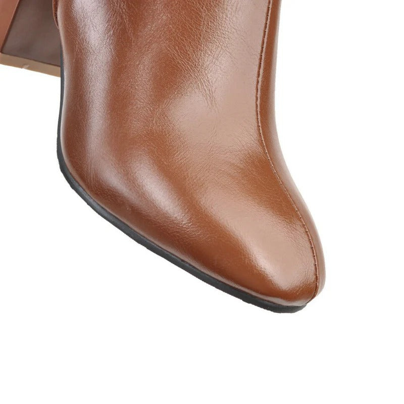 Women's Heeled Knee High Boots