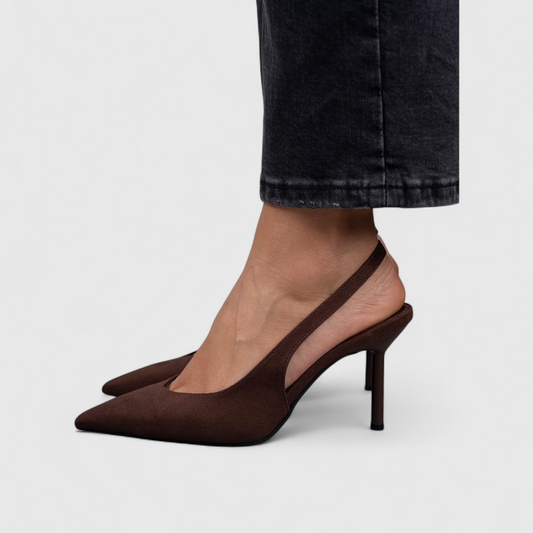 Women's Pointed Slingback Stiletto Heels