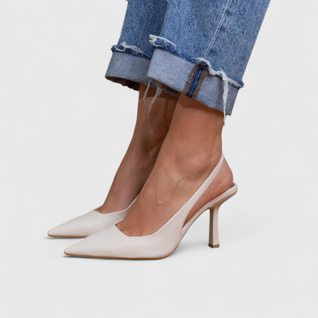 Women's Pointed Slingback Stiletto Heels