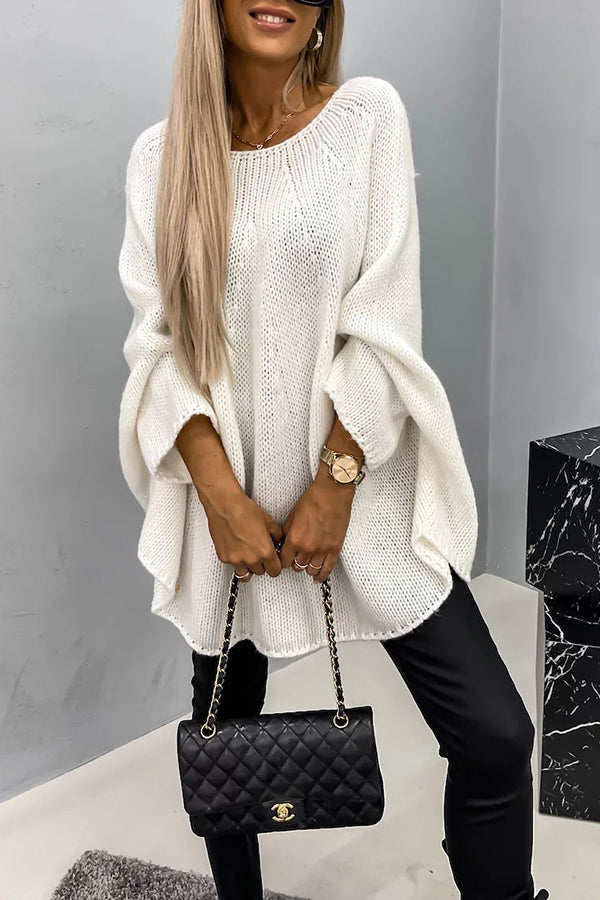 Women's Oversized Cable Knit Sweater