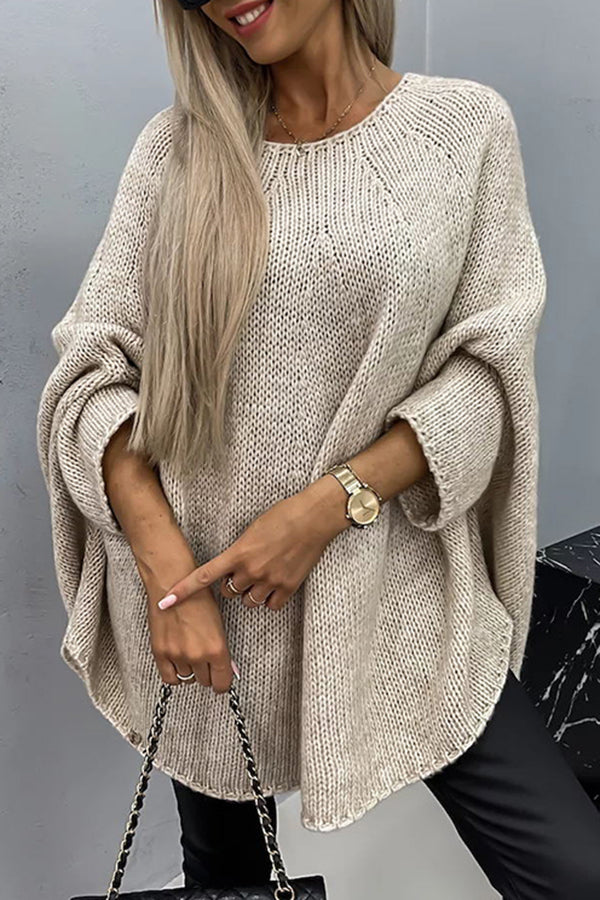 Women's Oversized Cable Knit Sweater