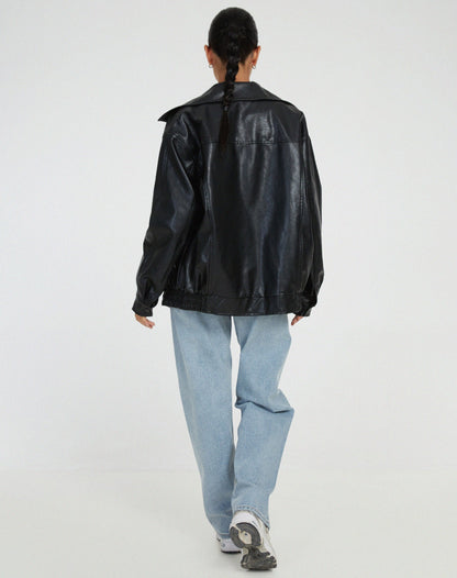 Women's Oversized Bomber Jacket
