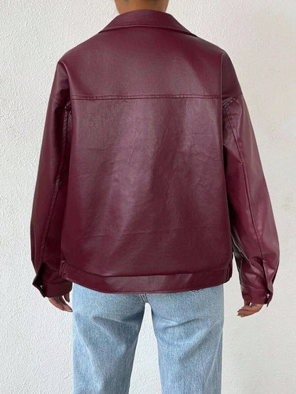 Women's Oversized Drop Shoulder Jacket