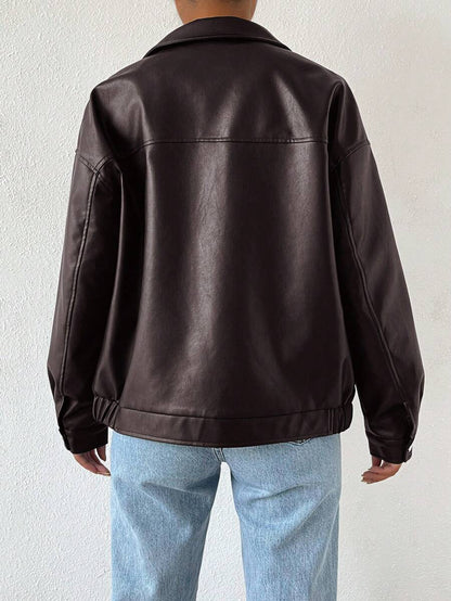 Women's Oversized Drop Shoulder Jacket
