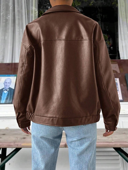 Women's Oversized Drop Shoulder Jacket