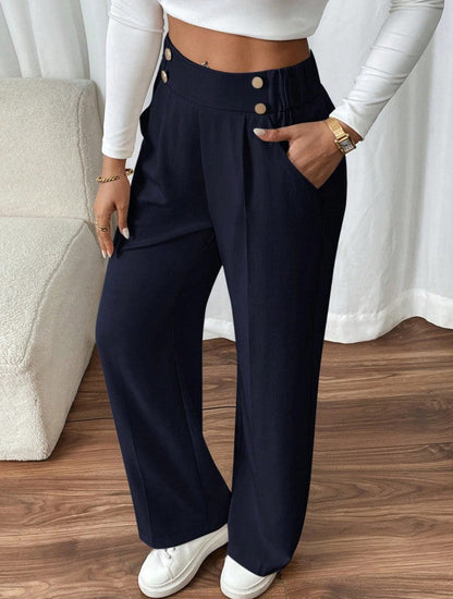 Women's High Waisted Trousers