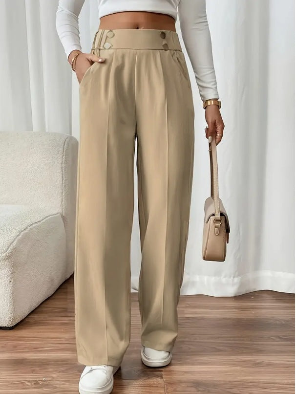 Women's High Waisted Trousers