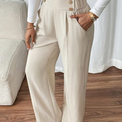 Women's High Waisted Trousers