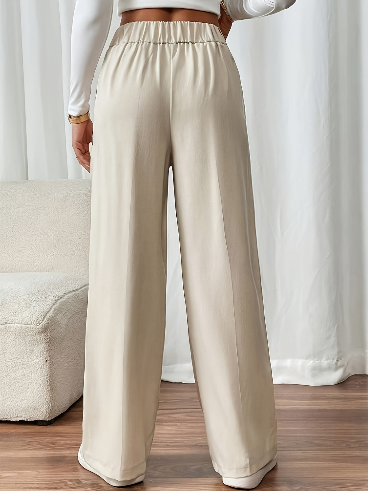 Women's High Waisted Trousers
