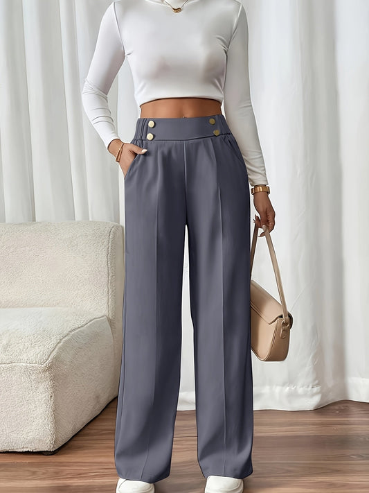 Women's High Waisted Trousers