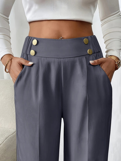 Women's High Waisted Trousers