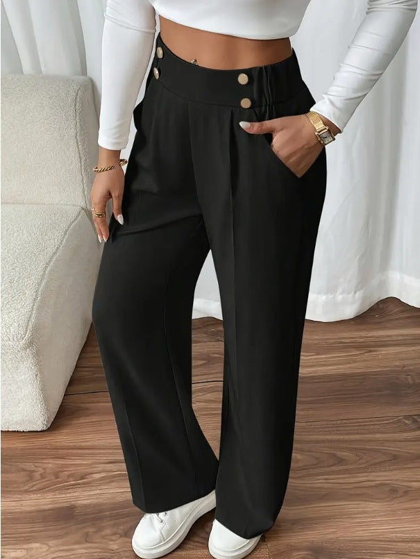 Women's High Waisted Trousers