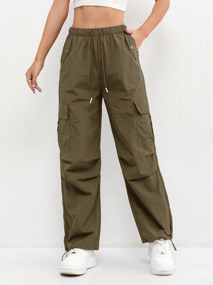 Women's Relaxed Casual Cargo Trousers
