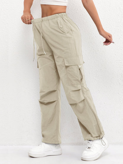 Women's Relaxed Casual Cargo Trousers