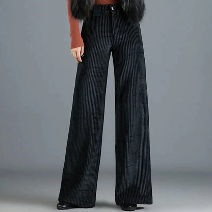 Women's Wide Corduroy Trousers