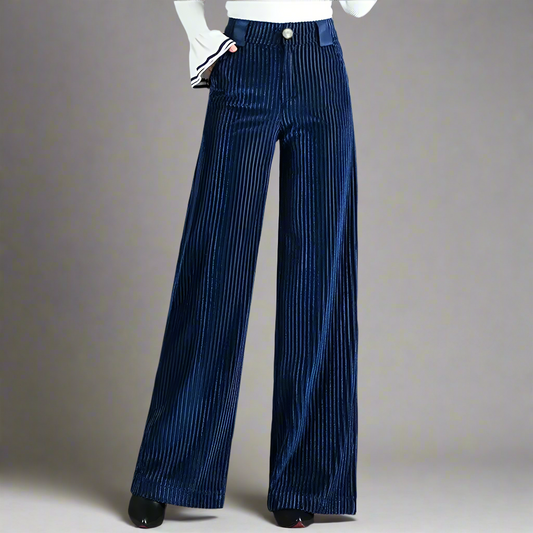 Women's Wide Corduroy Trousers