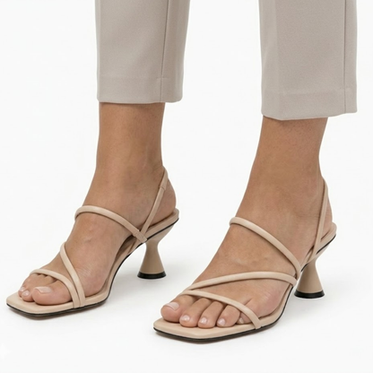 Women's Square Toe Strappy Sandals