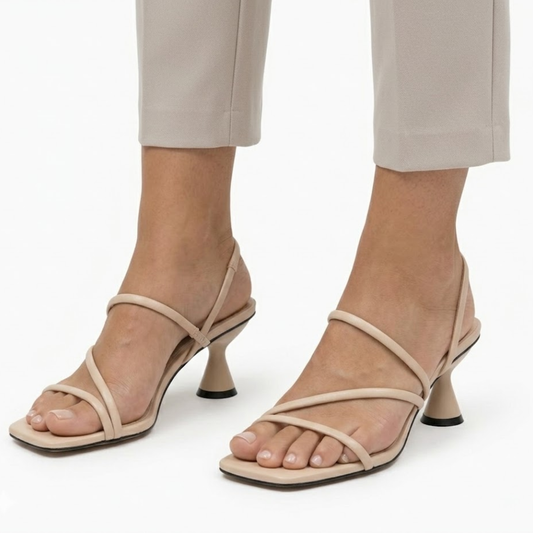 Women's Square Toe Strappy Sandals