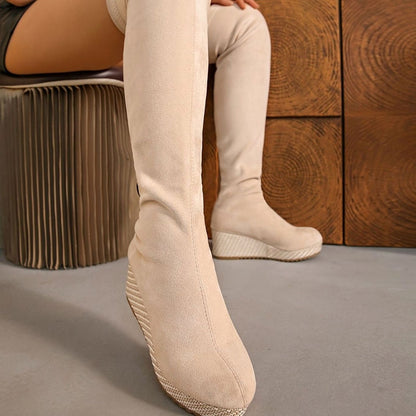 Women's Suede Over Knee Boots